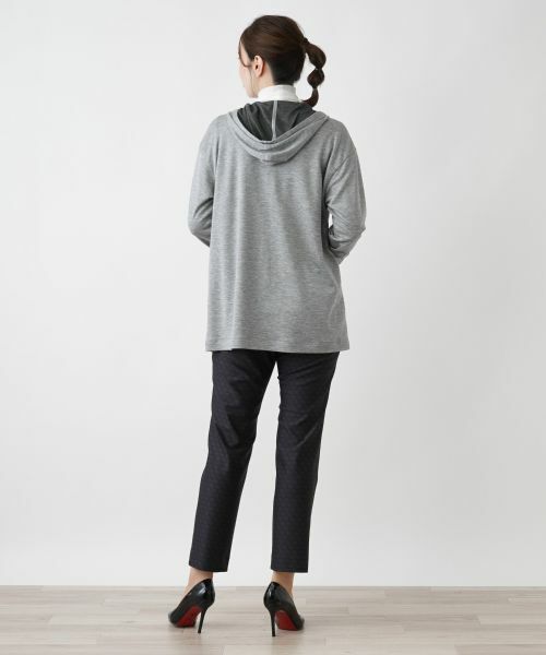 Leilian / レリアン カーディガン・ボレロ | フーディーカーディガン | 詳細6