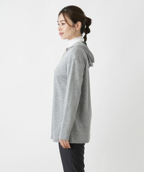 Leilian / レリアン カーディガン・ボレロ | フーディーカーディガン | 詳細8