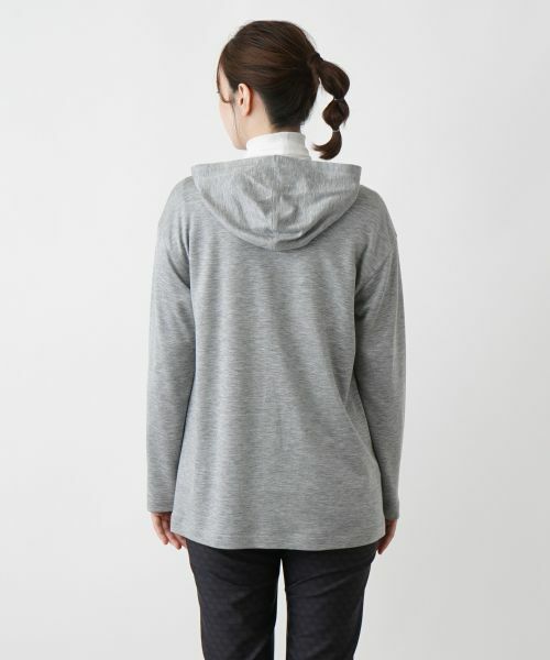 Leilian / レリアン カーディガン・ボレロ | フーディーカーディガン | 詳細9