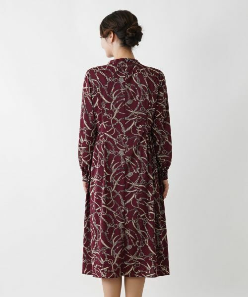 Leilian / レリアン ドレス | 洗えるプリントワンピース | 詳細10