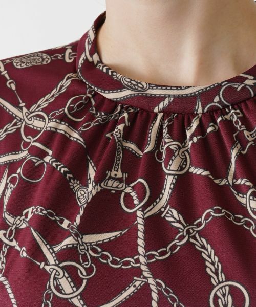 Leilian / レリアン ドレス | 洗えるプリントワンピース | 詳細12