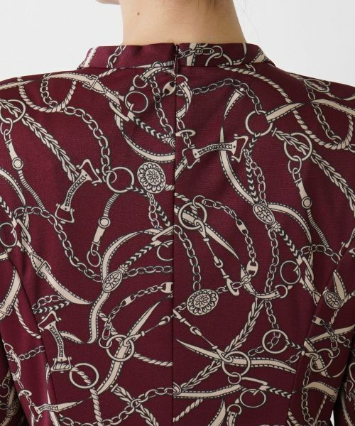 Leilian / レリアン ドレス | 洗えるプリントワンピース | 詳細13