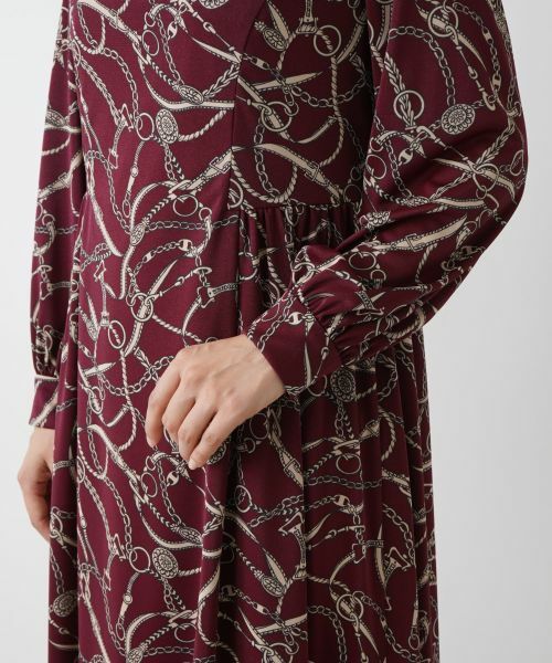 Leilian / レリアン ドレス | 洗えるプリントワンピース | 詳細15