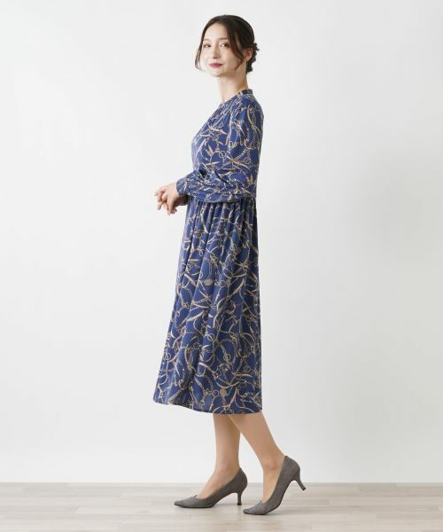 Leilian / レリアン ドレス | 洗えるプリントワンピース | 詳細2