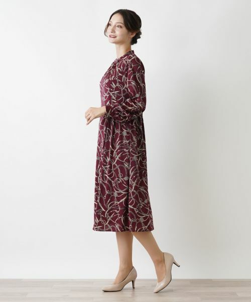 Leilian / レリアン ドレス | 洗えるプリントワンピース | 詳細6