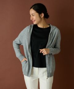 Leilian / レリアン カーディガン・ボレロ | ニットパーカ【Leilian WHITE LABEL】