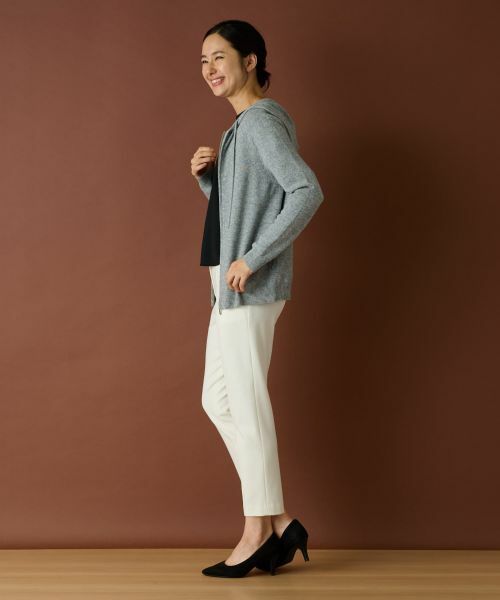Leilian / レリアン カーディガン・ボレロ | ニットパーカ【Leilian WHITE LABEL】 | 詳細10