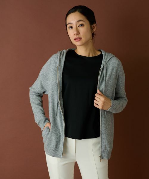 Leilian / レリアン カーディガン・ボレロ | ニットパーカ【Leilian WHITE LABEL】 | 詳細2