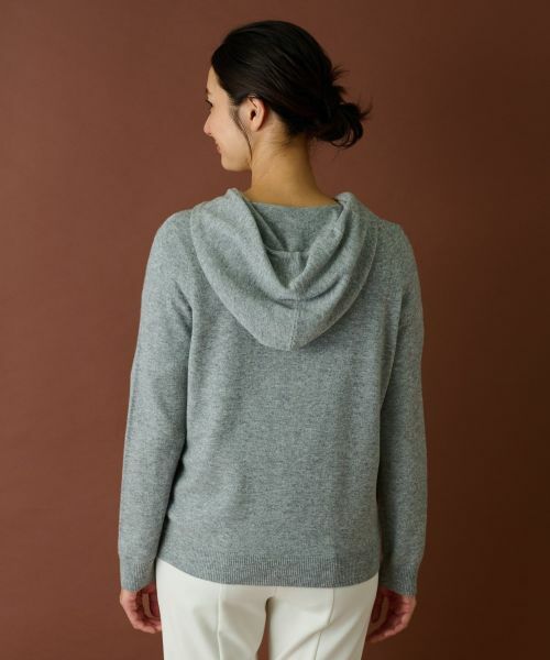 Leilian / レリアン カーディガン・ボレロ | ニットパーカ【Leilian WHITE LABEL】 | 詳細5