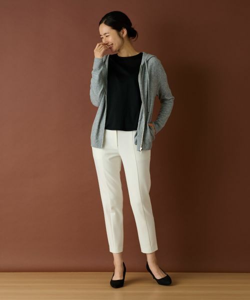 Leilian / レリアン カーディガン・ボレロ | ニットパーカ【Leilian WHITE LABEL】 | 詳細6