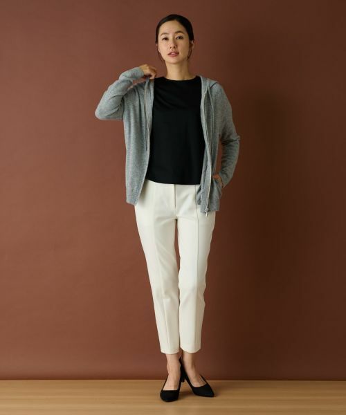 Leilian / レリアン カーディガン・ボレロ | ニットパーカ【Leilian WHITE LABEL】 | 詳細7
