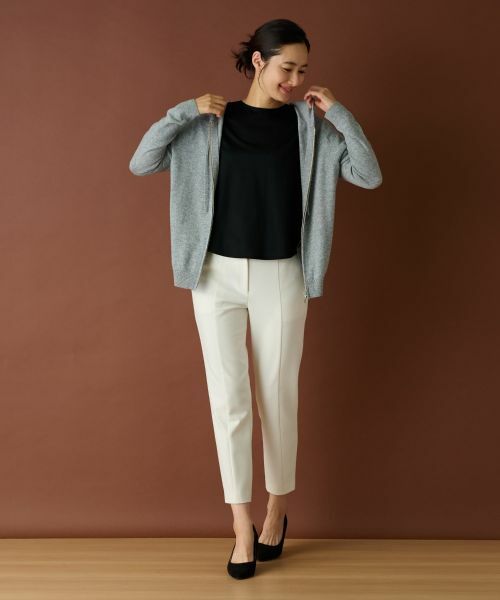 Leilian / レリアン カーディガン・ボレロ | ニットパーカ【Leilian WHITE LABEL】 | 詳細8