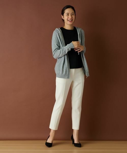 Leilian / レリアン カーディガン・ボレロ | ニットパーカ【Leilian WHITE LABEL】 | 詳細9