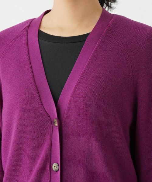 Leilian / レリアン カーディガン・ボレロ | ハイゲージニットカーディガン【Leilian WHITE LABEL】 | 詳細10