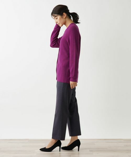 Leilian / レリアン カーディガン・ボレロ | ハイゲージニットカーディガン【Leilian WHITE LABEL】 | 詳細5