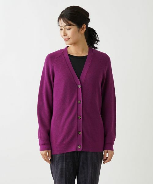 Leilian / レリアン カーディガン・ボレロ | ハイゲージニットカーディガン【Leilian WHITE LABEL】 | 詳細7