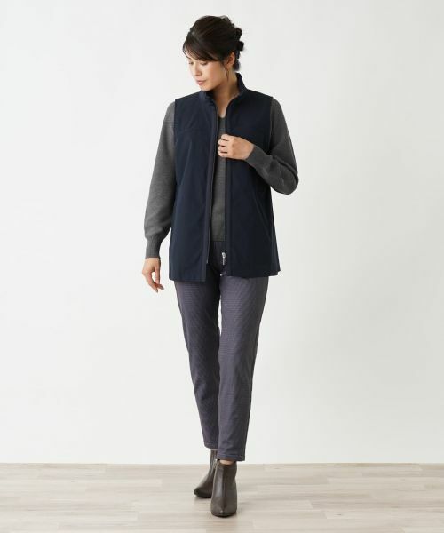 Leilian / レリアン テーラードジャケット | ベスト【Leilian WHITE LABEL】 | 詳細1