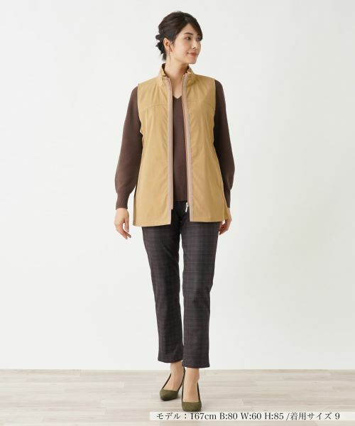 Leilian / レリアン テーラードジャケット | ベスト【Leilian WHITE LABEL】 | 詳細4