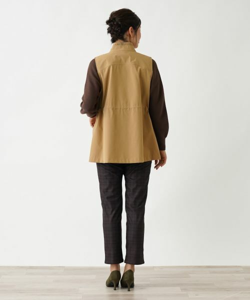 Leilian / レリアン テーラードジャケット | ベスト【Leilian WHITE LABEL】 | 詳細6