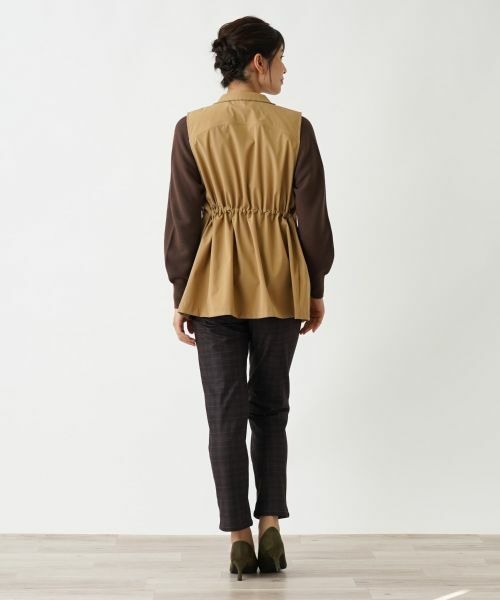 Leilian / レリアン テーラードジャケット | ベスト【Leilian WHITE LABEL】 | 詳細7