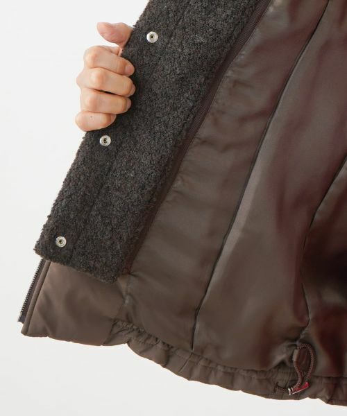 Leilian / レリアン テーラードジャケット | 中わたフーディベスト【Leilian WHITE LABEL】 | 詳細22