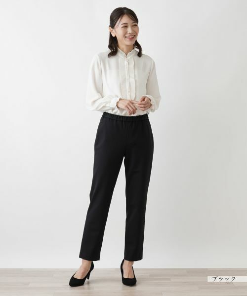 Leilian / レリアン その他パンツ | クロップドパンツ【Leilian WHITE LABEL】 | 詳細1