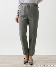 Leilian / レリアン その他パンツ | センタープレスクロップドパンツ