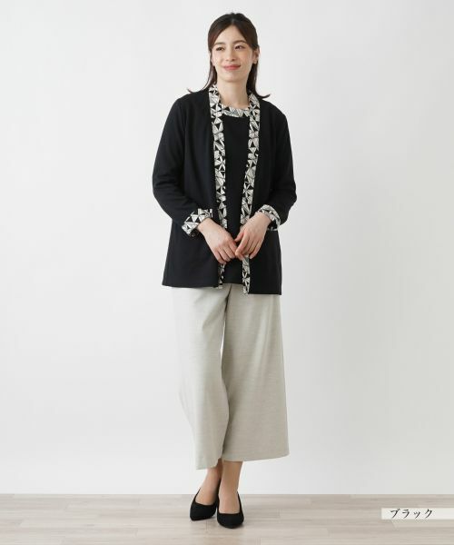 Leilian / レリアン シャツ・ブラウス | 羽織ブラウス【Leilian WHITE LABEL】 | 詳細1