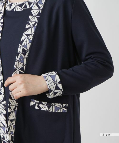 Leilian / レリアン シャツ・ブラウス | 羽織ブラウス【Leilian WHITE LABEL】 | 詳細13