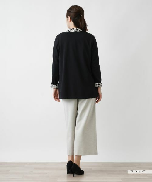 Leilian / レリアン シャツ・ブラウス | 羽織ブラウス【Leilian WHITE LABEL】 | 詳細3