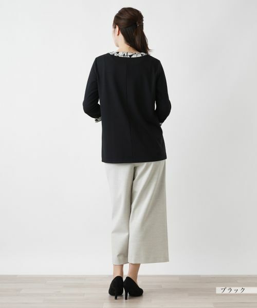 Leilian / レリアン カットソー | カットソー【Leilian WHITE LABEL】 | 詳細3