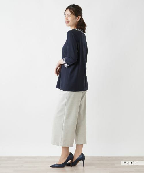 Leilian / レリアン カットソー | カットソー【Leilian WHITE LABEL】 | 詳細6