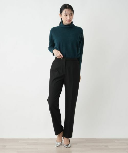 Leilian / レリアン その他パンツ | センタープレスパンツ【Leilian WHITE LABEL】 | 詳細1