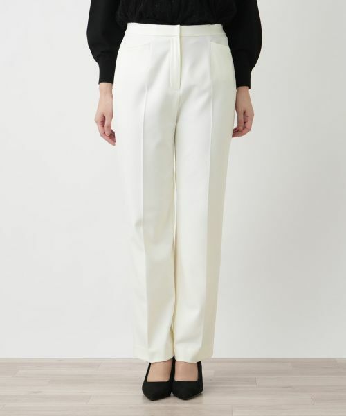 Leilian / レリアン その他パンツ | センタープレスパンツ【Leilian WHITE LABEL】 | 詳細10