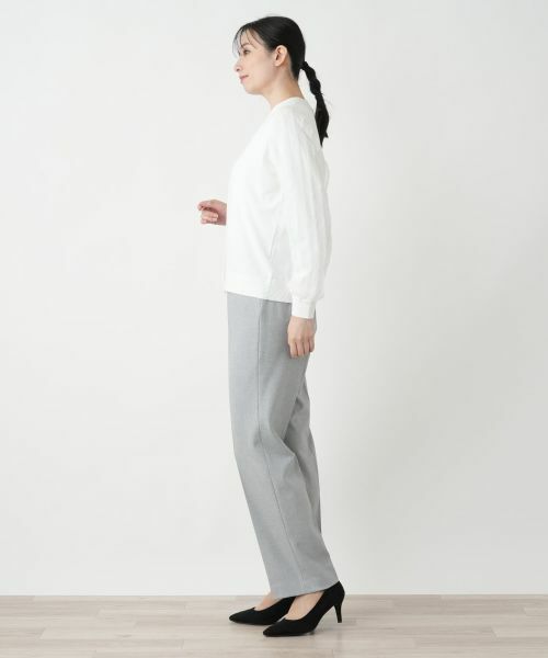 Leilian / レリアン その他パンツ | センタープレスパンツ【Leilian WHITE LABEL】 | 詳細5