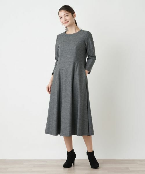 Leilian / レリアン ドレス | フレアワンピース【Leilian WHITE LABEL】 | 詳細1