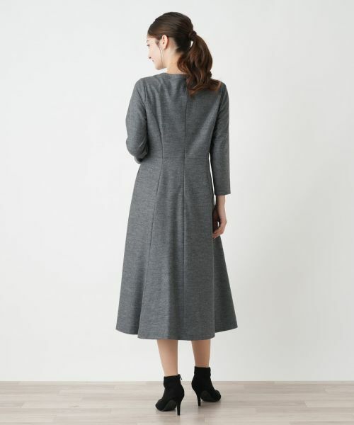 Leilian / レリアン ドレス | フレアワンピース【Leilian WHITE LABEL】 | 詳細3