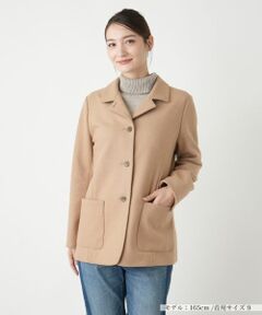 Leilian / レリアン テーラードジャケット | オープンカラージャケット【Leilian WHITE LABEL】