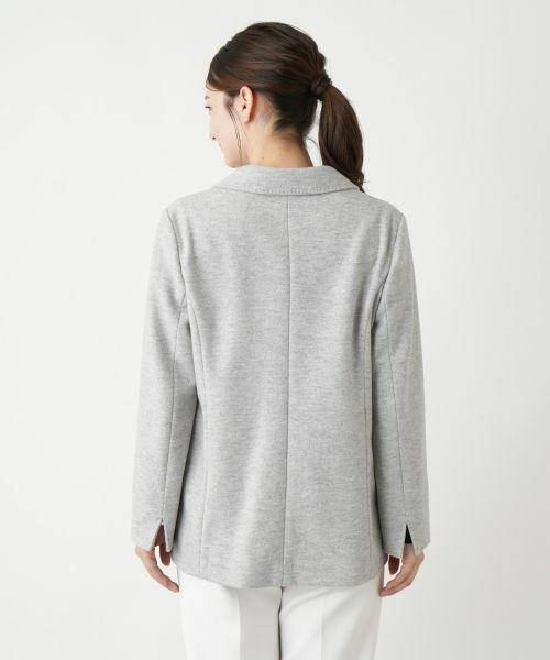 Leilian / レリアン テーラードジャケット | オープンカラージャケット【Leilian WHITE LABEL】 | 詳細15