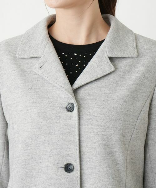 Leilian / レリアン テーラードジャケット | オープンカラージャケット【Leilian WHITE LABEL】 | 詳細16