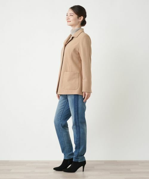 Leilian / レリアン テーラードジャケット | オープンカラージャケット【Leilian WHITE LABEL】 | 詳細2