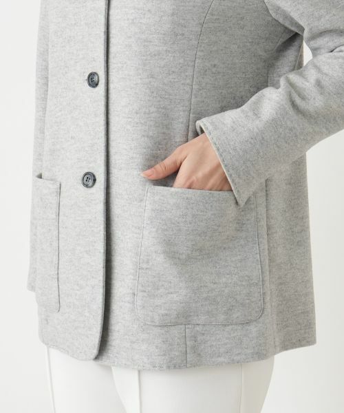 Leilian / レリアン テーラードジャケット | オープンカラージャケット【Leilian WHITE LABEL】 | 詳細21