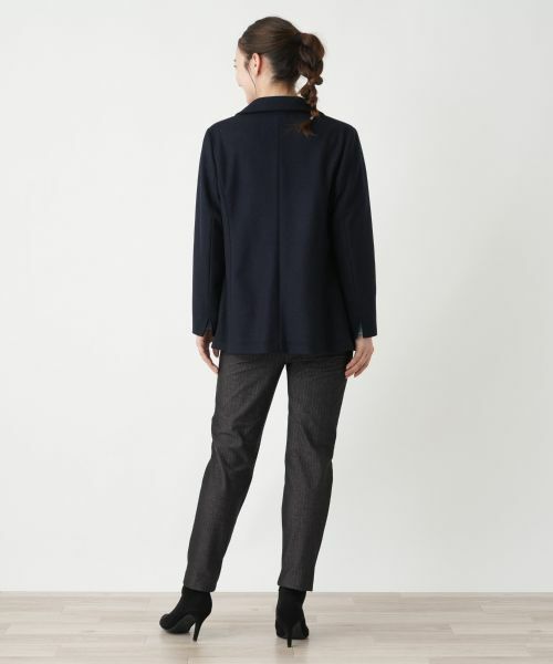 Leilian / レリアン テーラードジャケット | オープンカラージャケット【Leilian WHITE LABEL】 | 詳細7