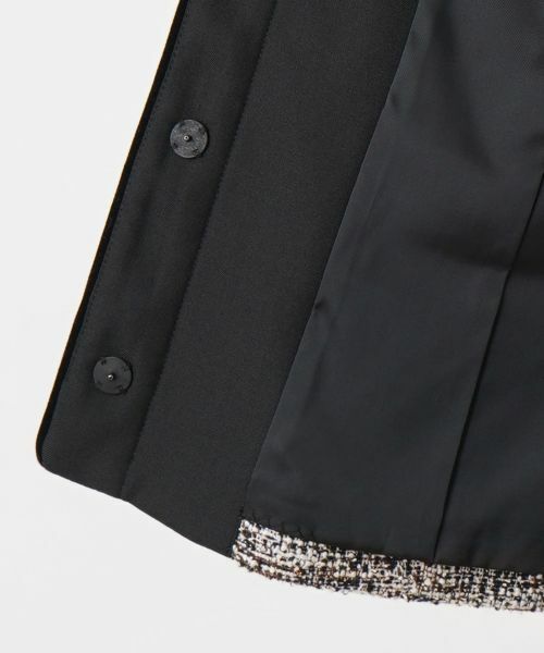 Leilian / レリアン テーラードジャケット | ラメツイードノーカラージャケット【セレモニー】【Leilian WHITE LABEL】 | 詳細15