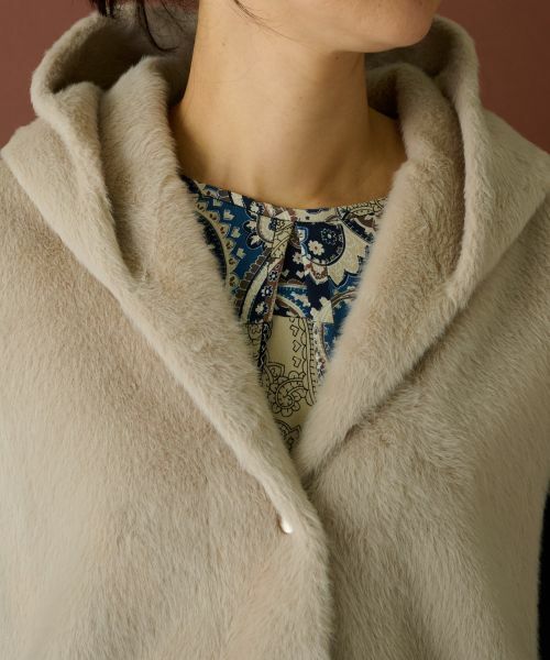 Leilian / レリアン テーラードジャケット | ボアベスト【Leilian WHITE LABEL】 | 詳細16