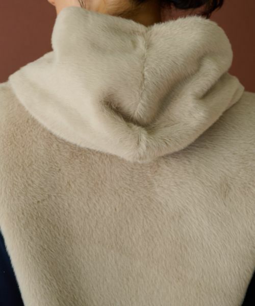 Leilian / レリアン テーラードジャケット | ボアベスト【Leilian WHITE LABEL】 | 詳細17