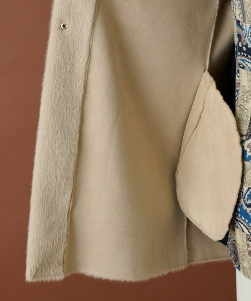 Leilian / レリアン テーラードジャケット | ボアベスト【Leilian WHITE LABEL】 | 詳細20