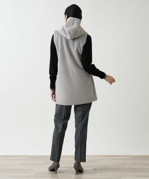 Leilian / レリアン テーラードジャケット | ボアベスト【Leilian WHITE LABEL】 | 詳細24