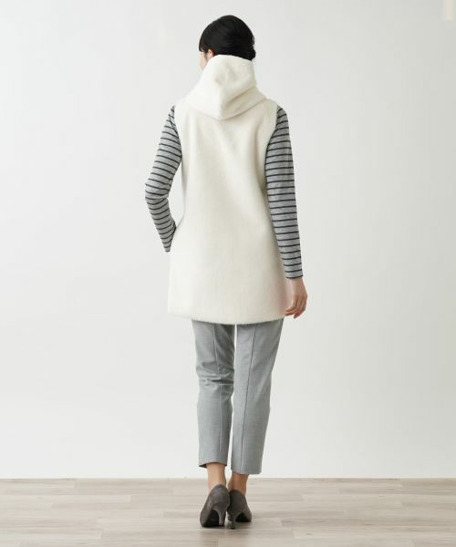 Leilian / レリアン テーラードジャケット | ボアベスト【Leilian WHITE LABEL】 | 詳細28