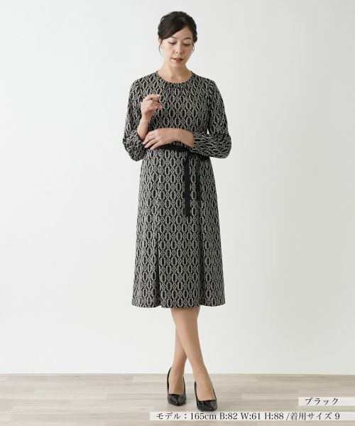 Leilian / レリアン ドレス | 洗えるワンピース【Leilian WHITE LABEL】 | 詳細6